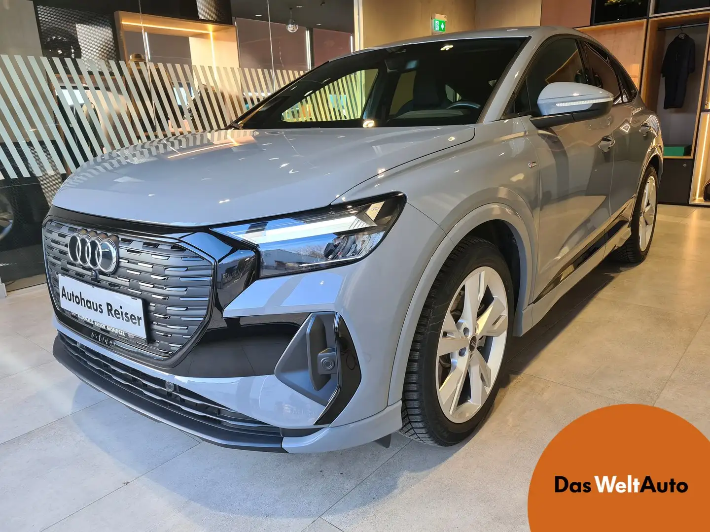 Audi Q4 e-tron Audi Q4 Sportback 50 e-tron quattro Gri - 1