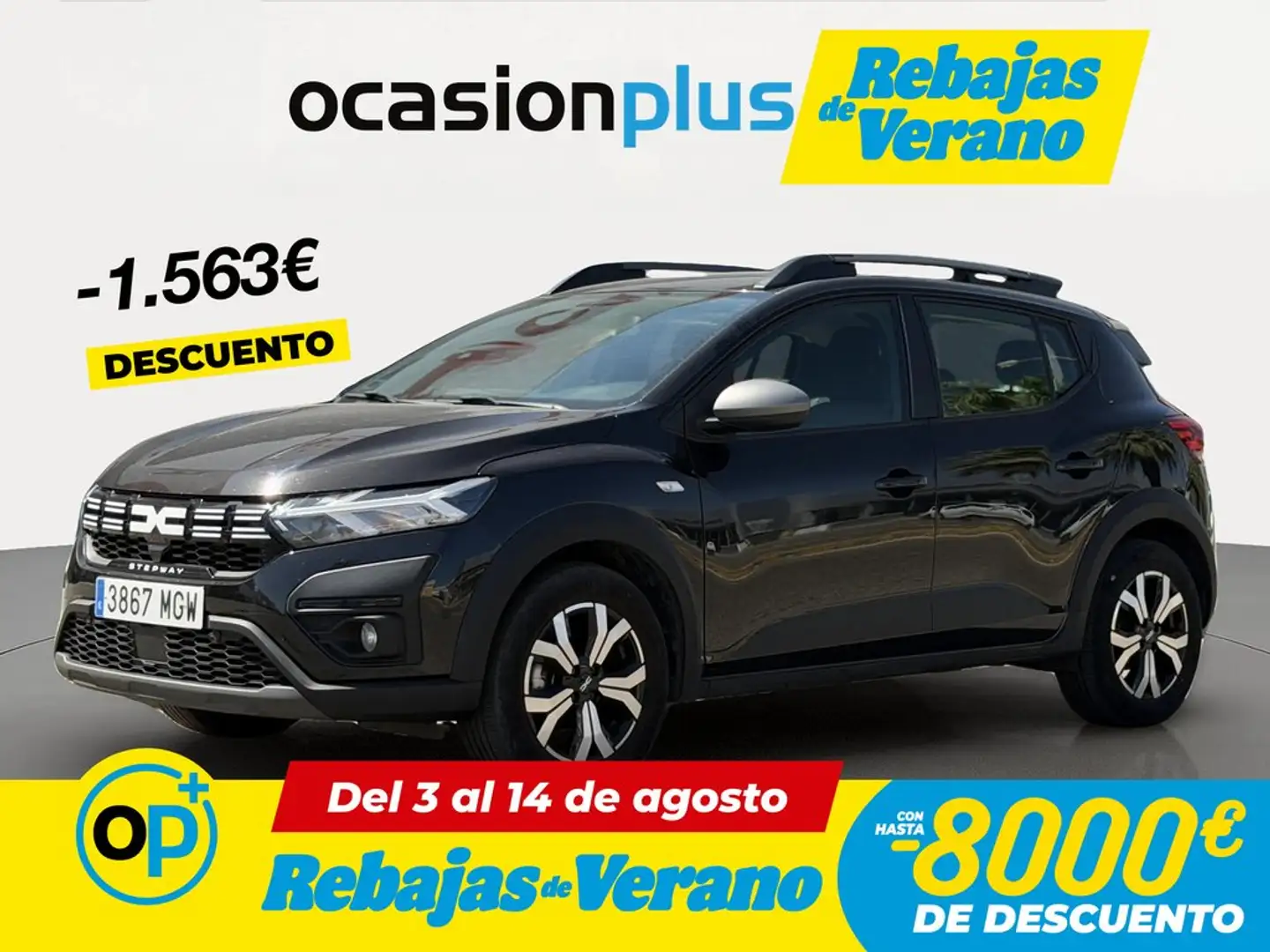Dacia Sandero Stepway TCe Expresion Go 81kW Negro - 1