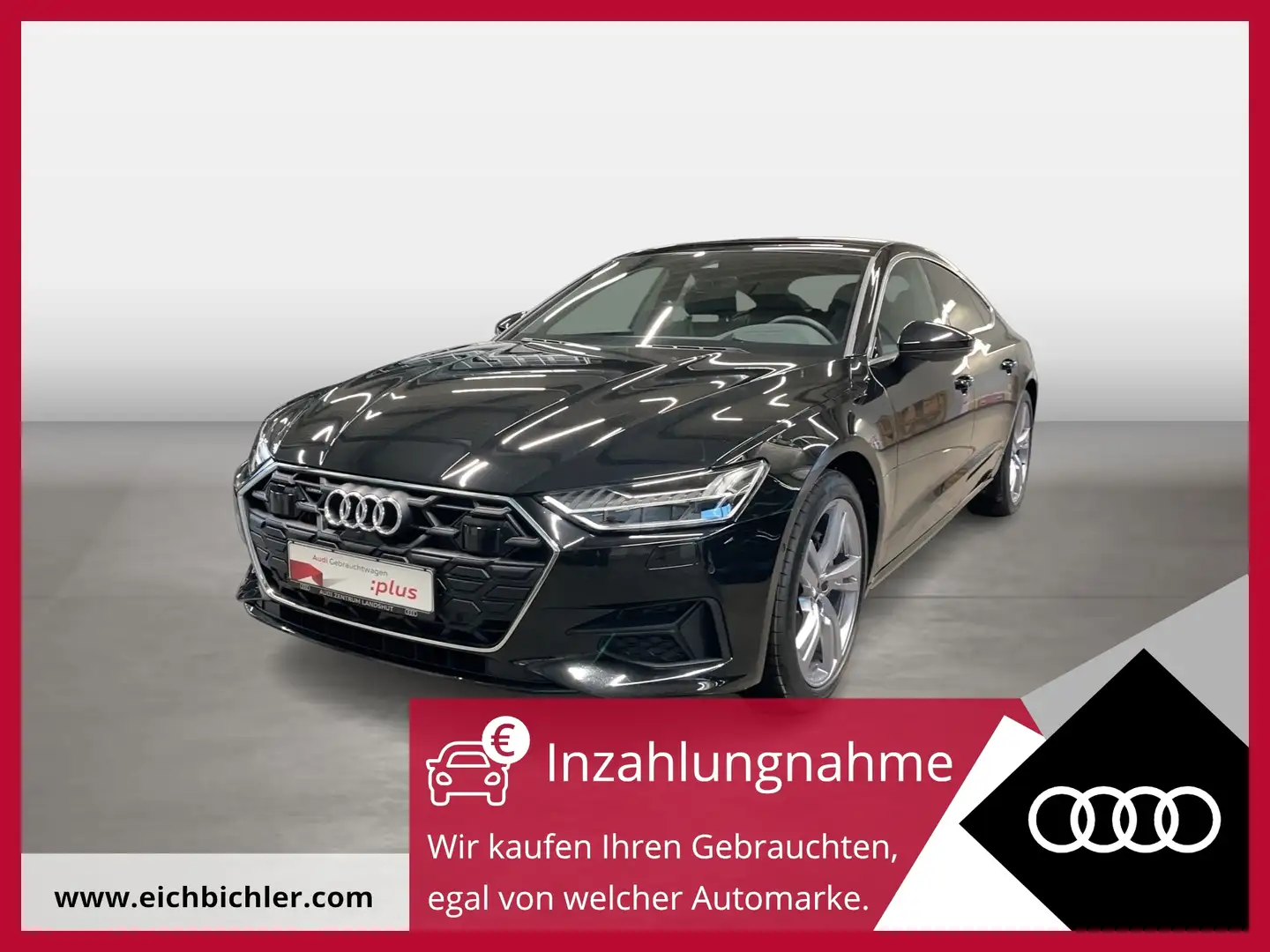Audi A7 Sportback 45 TDI quattro S tronic 3xKlima ACC Schwarz - 1