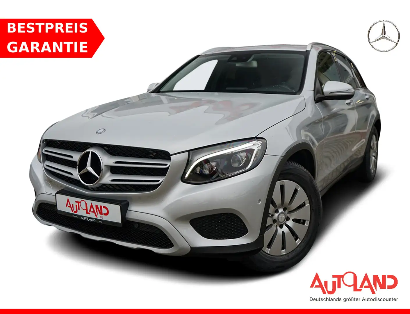 Mercedes-Benz GLC 220 d 4Matic Srebrny - 1