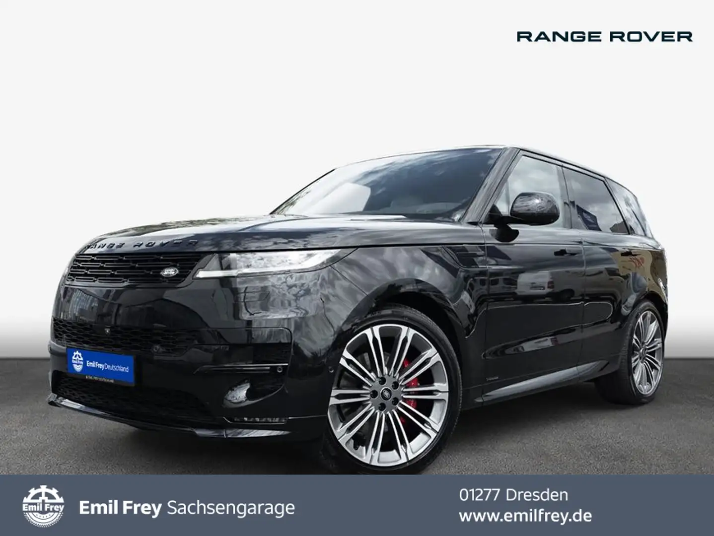 Land Rover Range Rover Sport D350 Autobiography Allradlenkung Zwart - 1