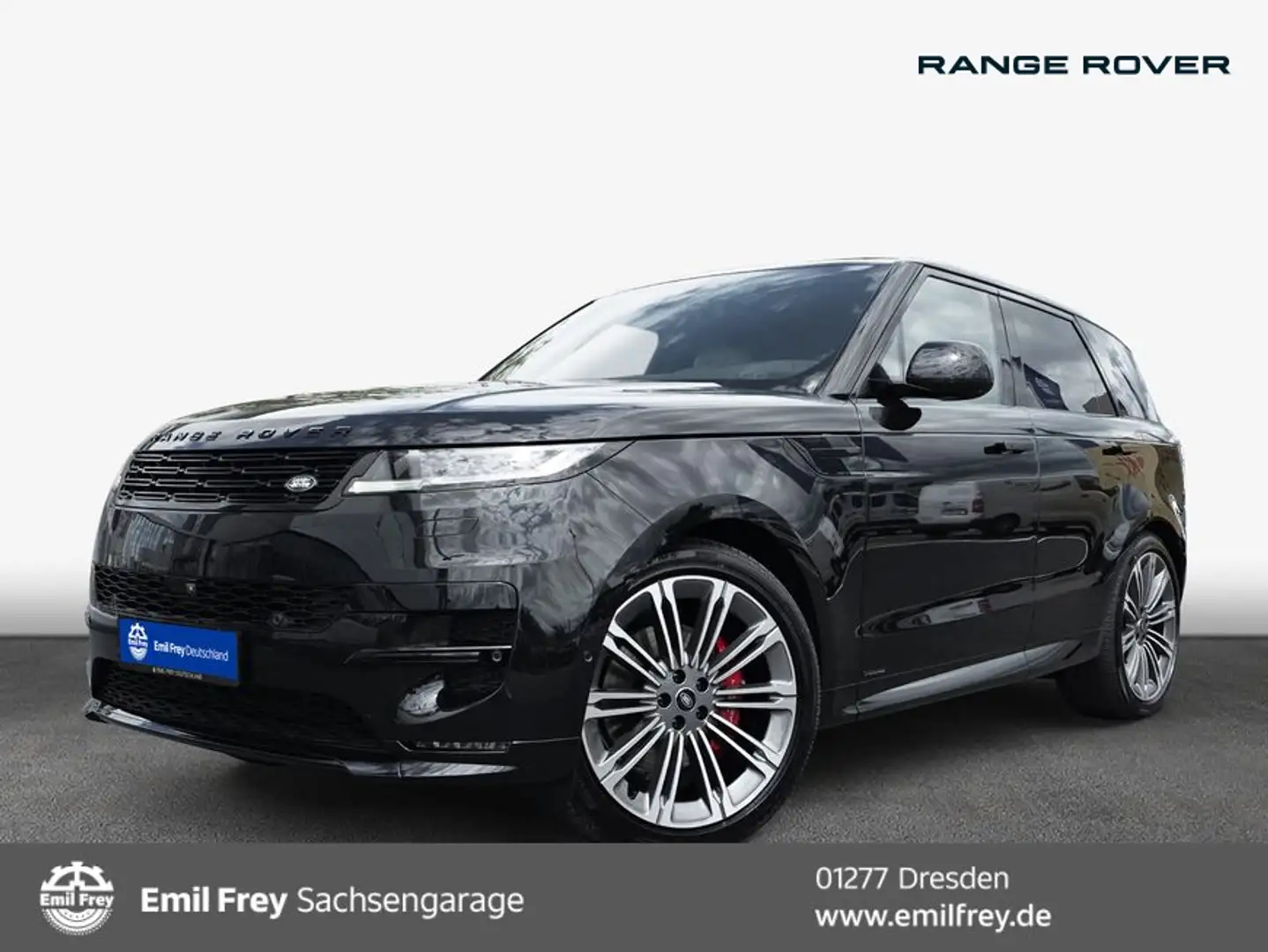 Land Rover Range Rover Sport D350 Autobiography 258 kW, 5-tür Zwart - 1