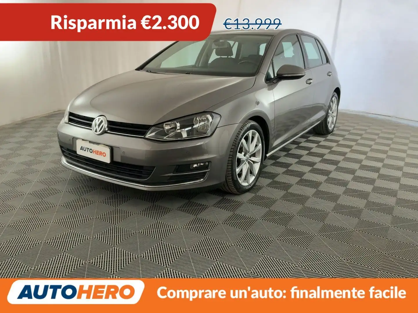 Volkswagen Golf 1.6 TDI Executive 110 CV Weiß - 1