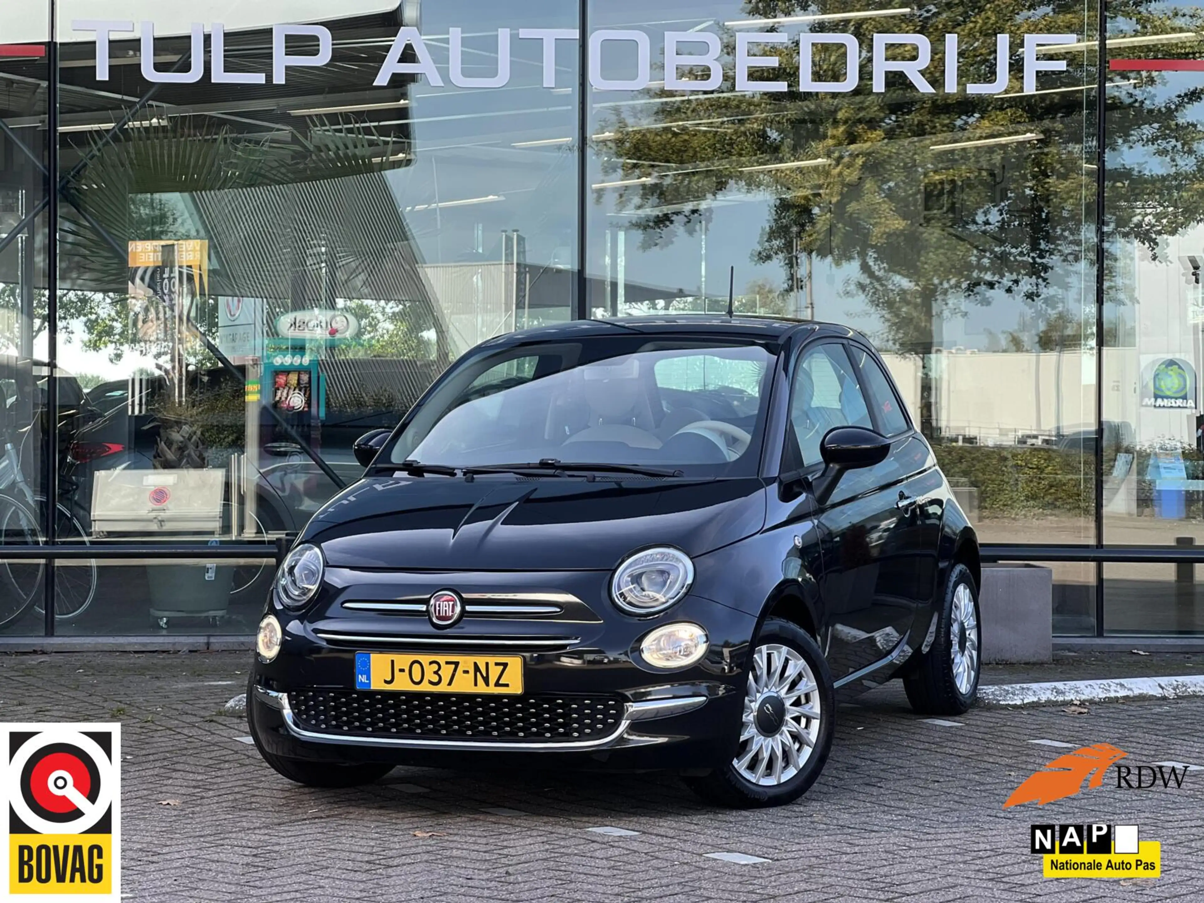 Fiat 500 1.0 Hybrid Lounge Airco Clima Cruise 1eEig NLauto