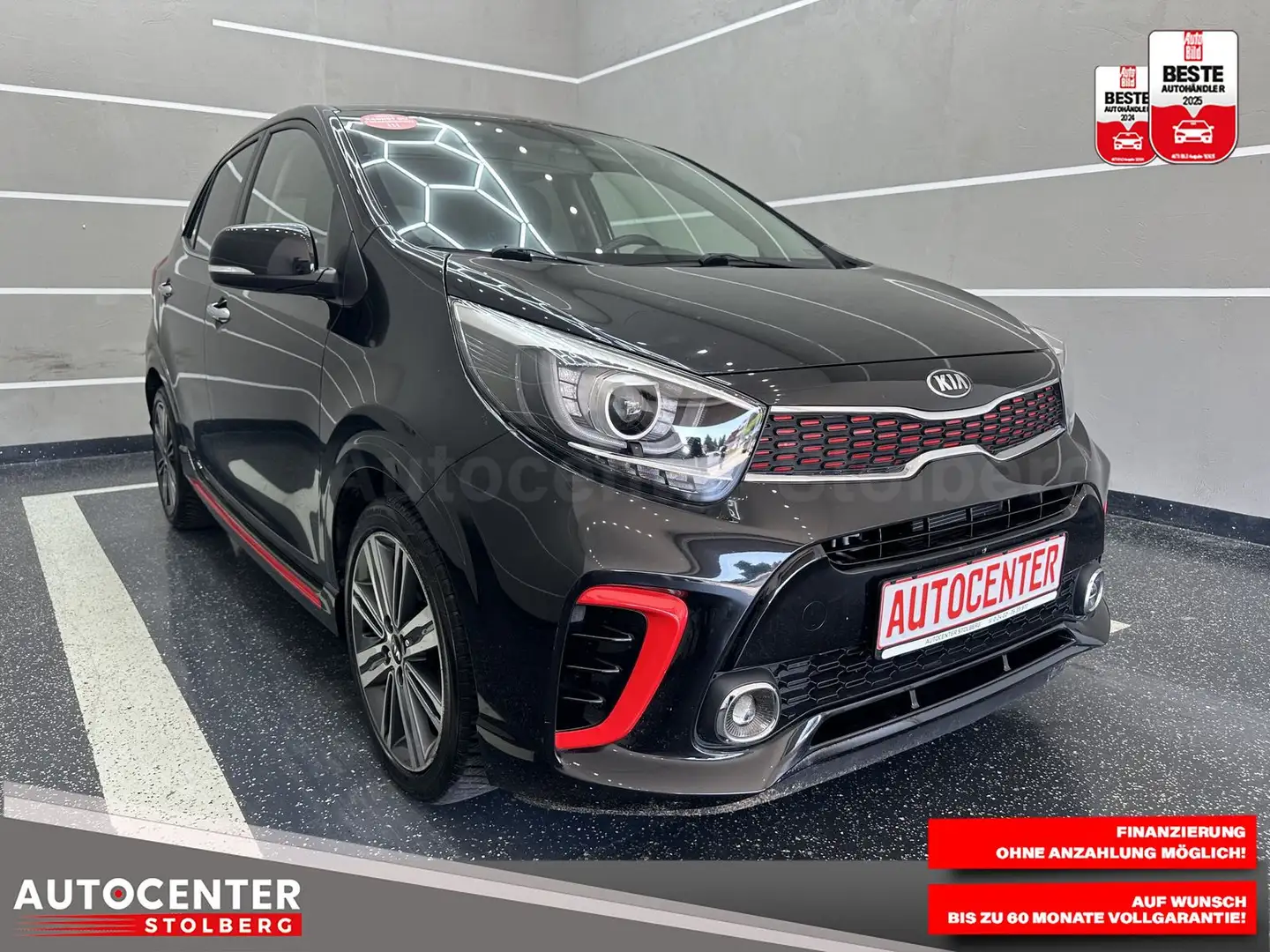 Kia Picanto GT-Line "LEDER-AUTO-WENIG KM-SITZH" Noir - 2