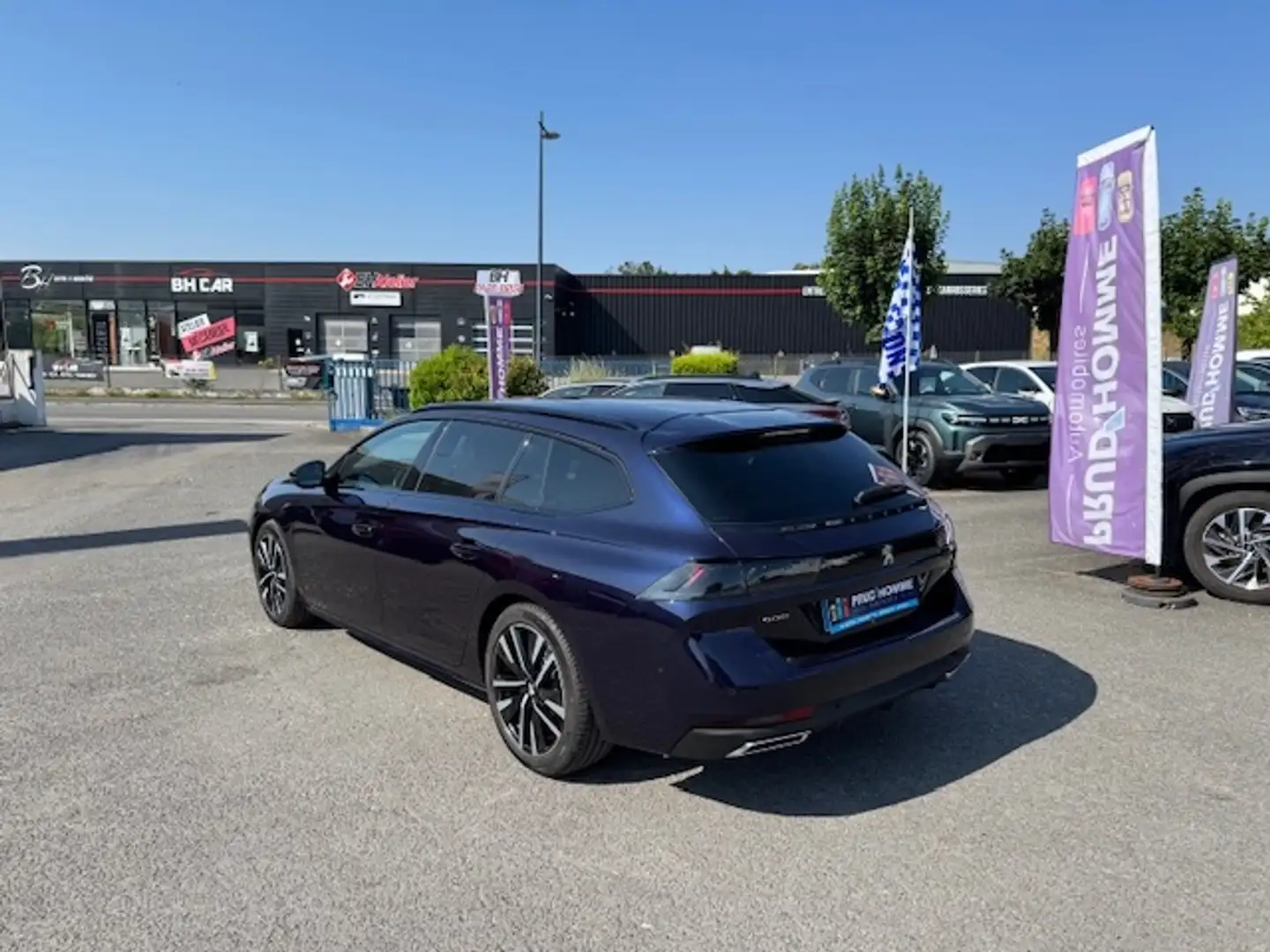 Peugeot 508 PURETECH 130CH S\u0026S GT EAT8 Bleu - 2