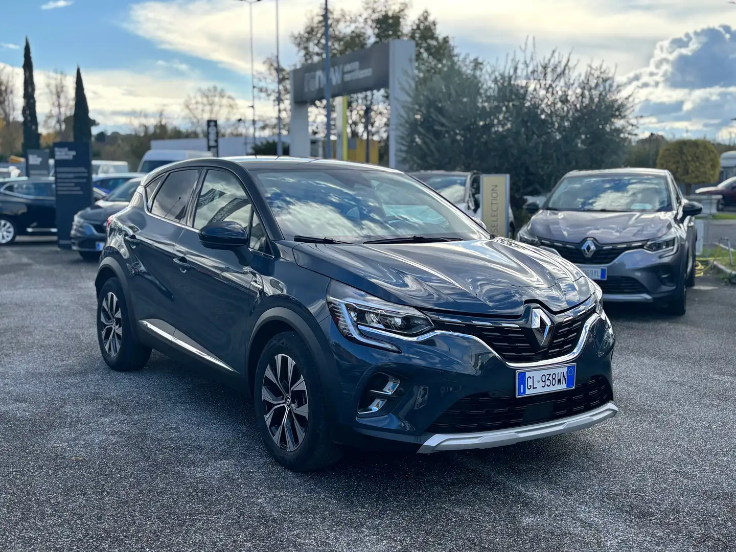 Renault Captur Captur II 1.6 E-Tech full hybrid Techno 145cv auto Blau - 1