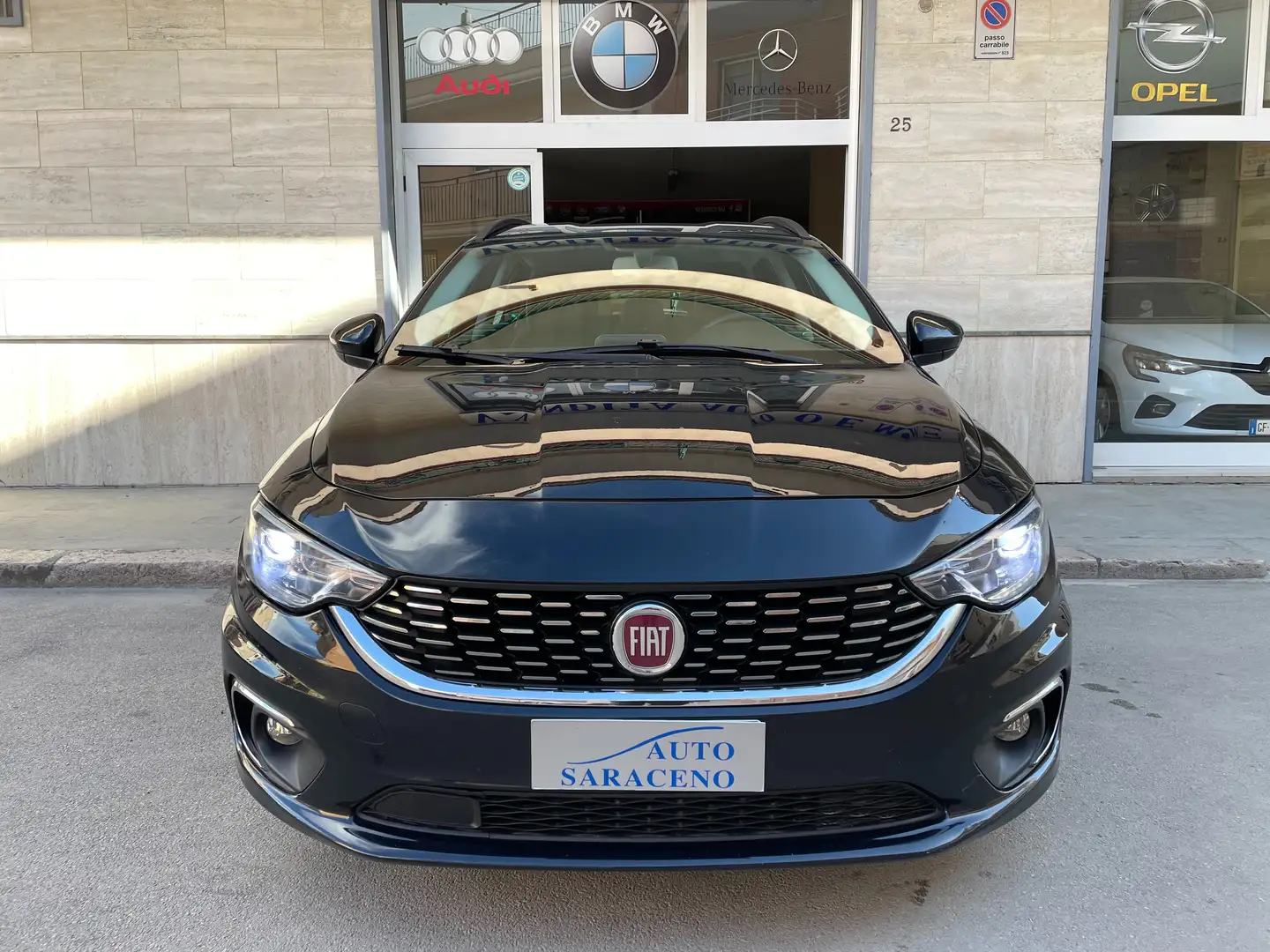 Fiat Tipo SW 1.6 mjt 120CV DCT S&S Lounge +PELLE-CAMERA Nero - 2