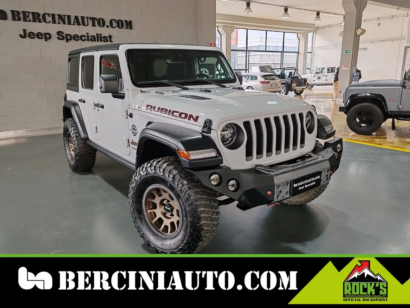 Jeep Wrangler JLU 2.2 Rubicon ROCK'S - GARANZIA FINO A 5 ANNI Blanco - 1