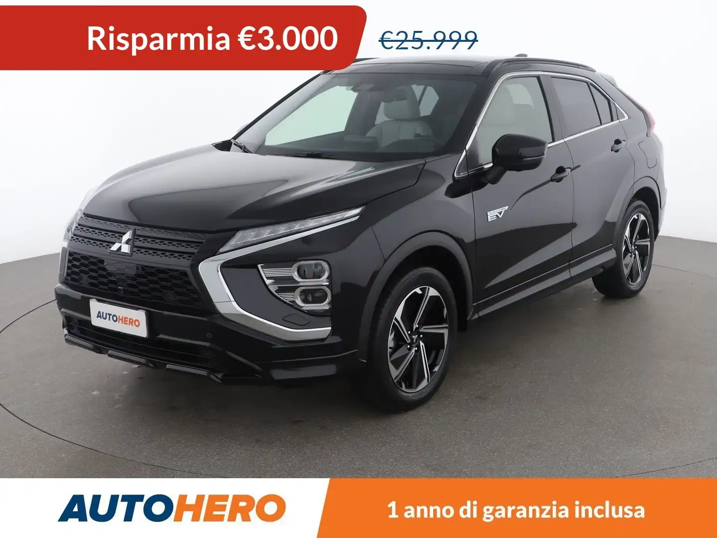 Mitsubishi Eclipse Cross 2.4 Plug-in Hybrid Diamond PHEV 4WD Nero - 1