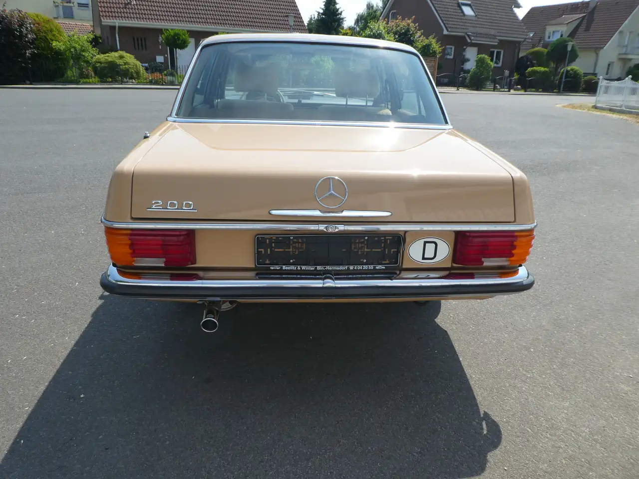Mercedes-Benz 200/8 W115 Einmaliger Zustand AUTOMATIK, foto 4