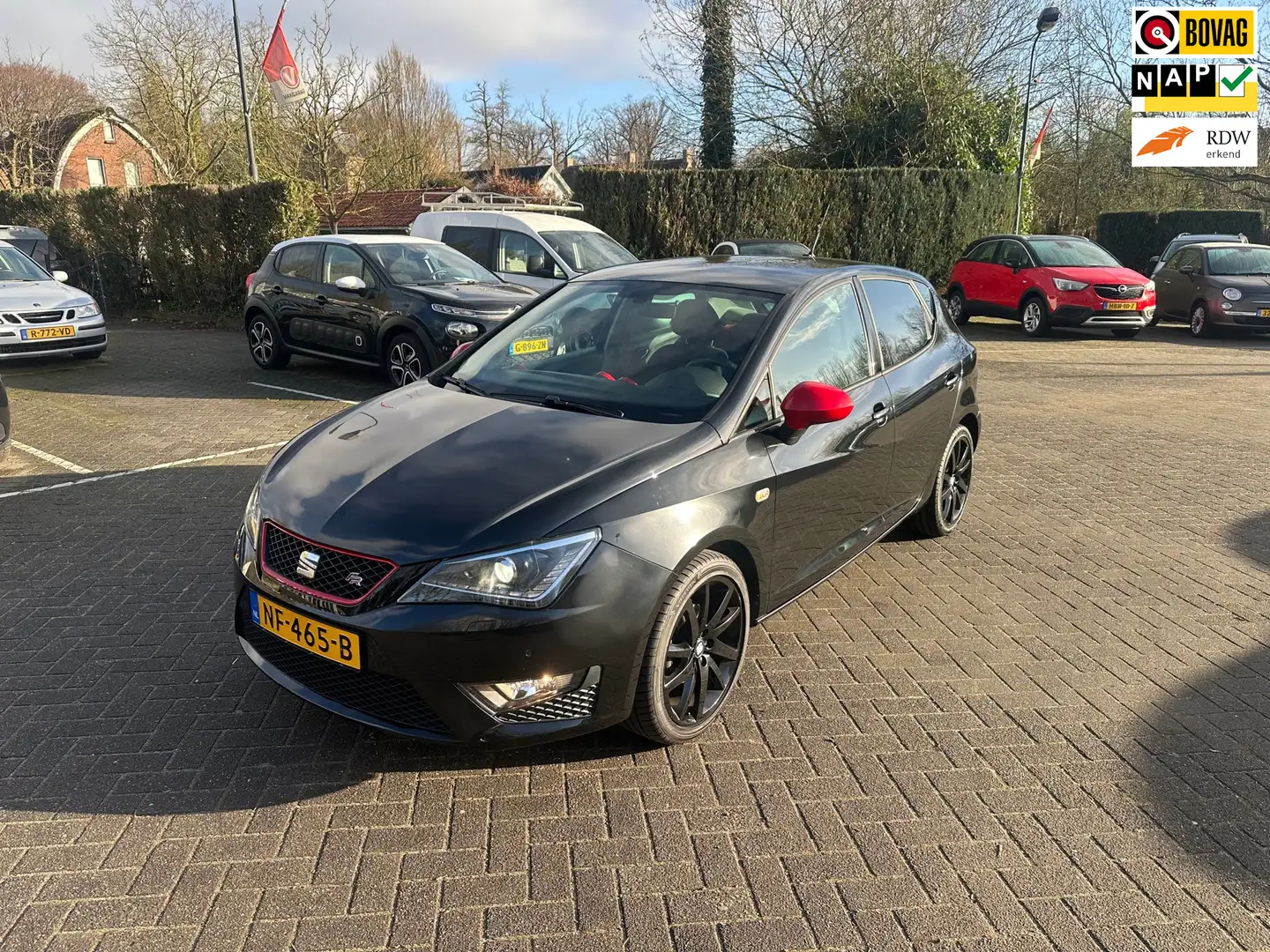 SEAT Ibiza 1.0 EcoTSI FR Connect , navigatie , pdc voor en ac Schwarz - 1