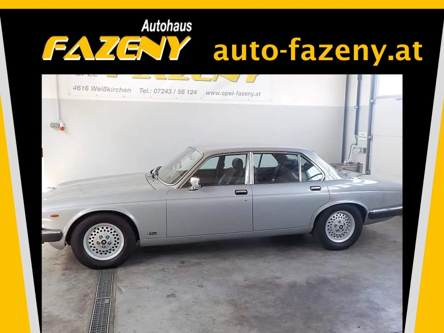 Jaguar XJ 12  5,3 Serie 3 Argent - 1