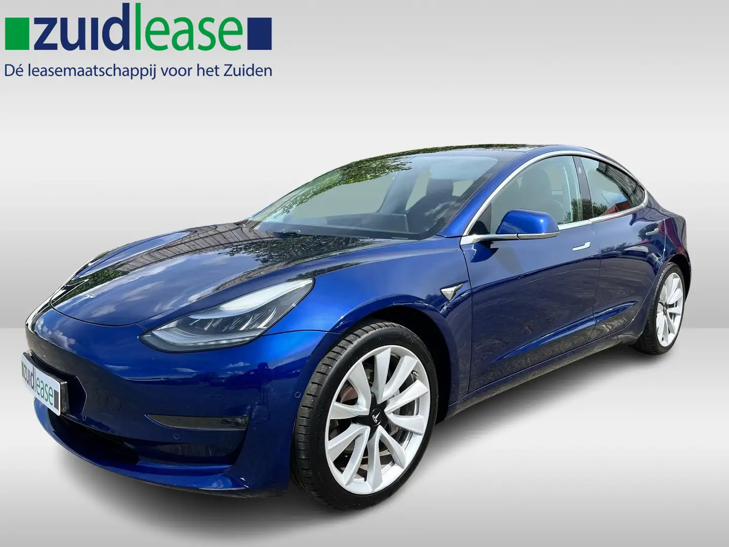 Tesla Model 3 Long Range 75 kWh | 351PK | B. AUTOPILOT | PANO | Blauw - 1