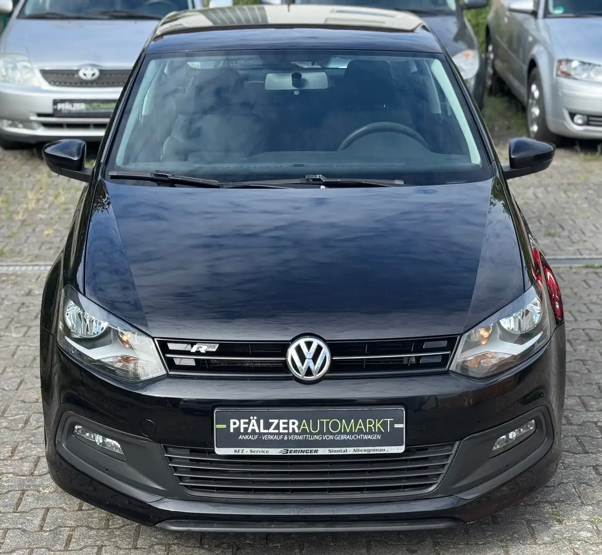 Volkswagen Polo 1.6 TDI R-Line PDC Tempomat Klimaautomatik 8-fach Schwarz - 2