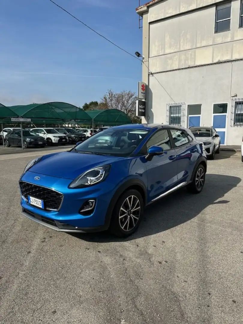 Ford Puma 1.0 EcoBoost Hybrid 125 CV S&S aut. Titanium Desig Bleu - 2