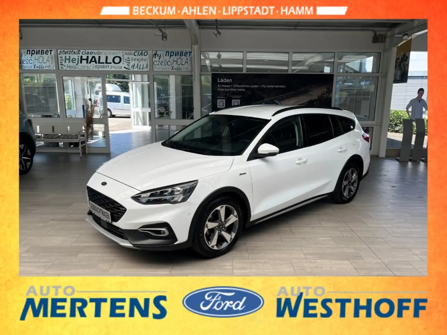 Ford Focus Active Navi LED KeyFree AHK el. Heckklappe Weiß - 1