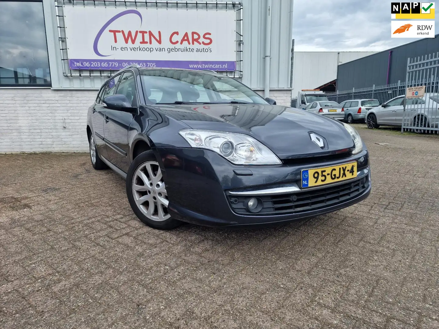 Renault Laguna Estate 2.0 16V Dynamque Navi Airco Xenon Сірий - 1