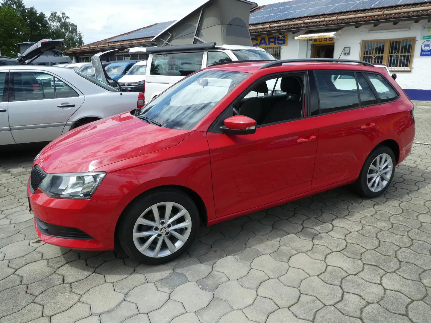 Skoda Fabia Combi Active 1,0 MPI TÜV NEU Rouge - 2