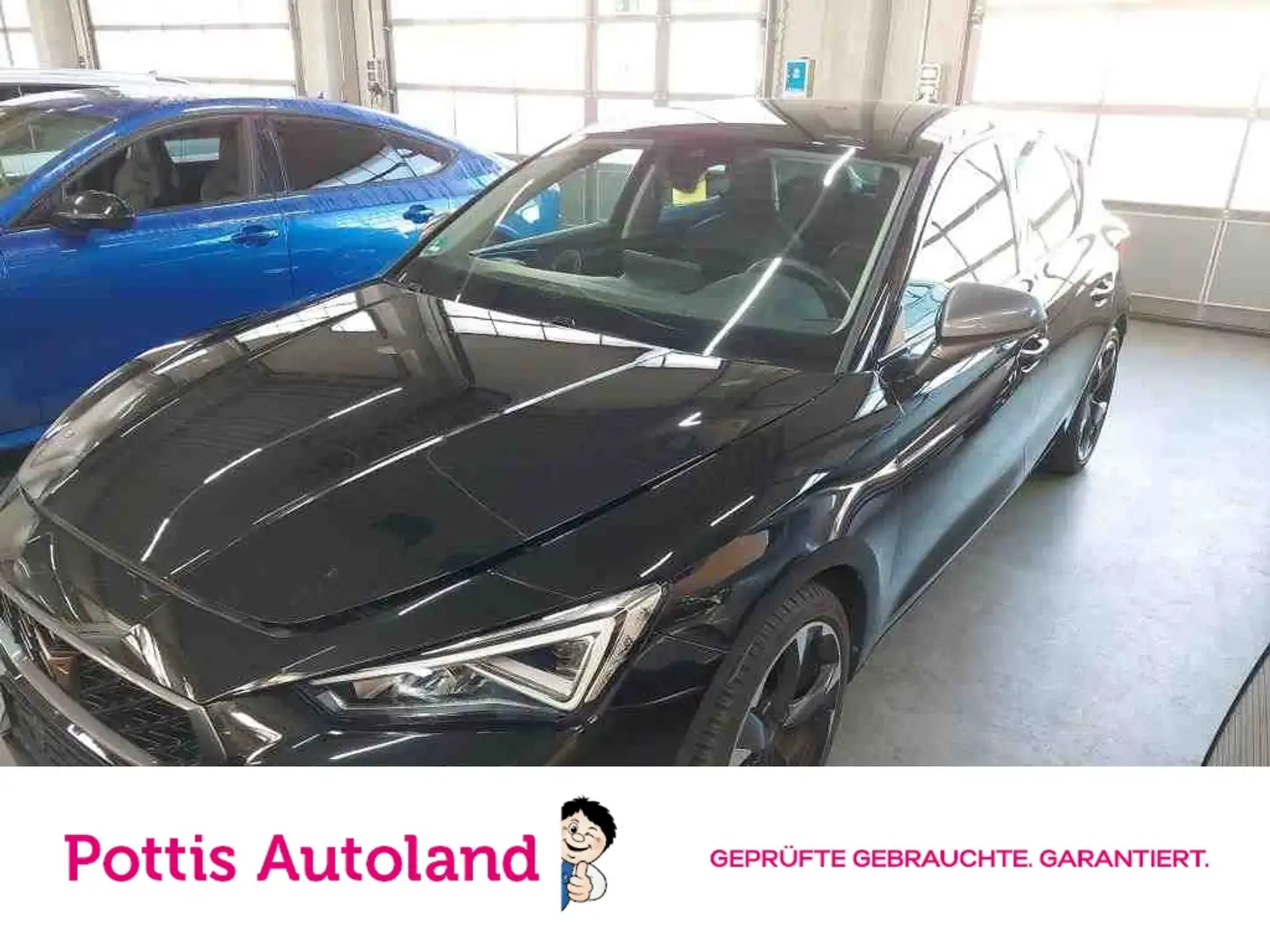 CUPRA Leon 1.5 eTSI DSG NAVI KAMERA PDC LED SITZHZG Schwarz - 1