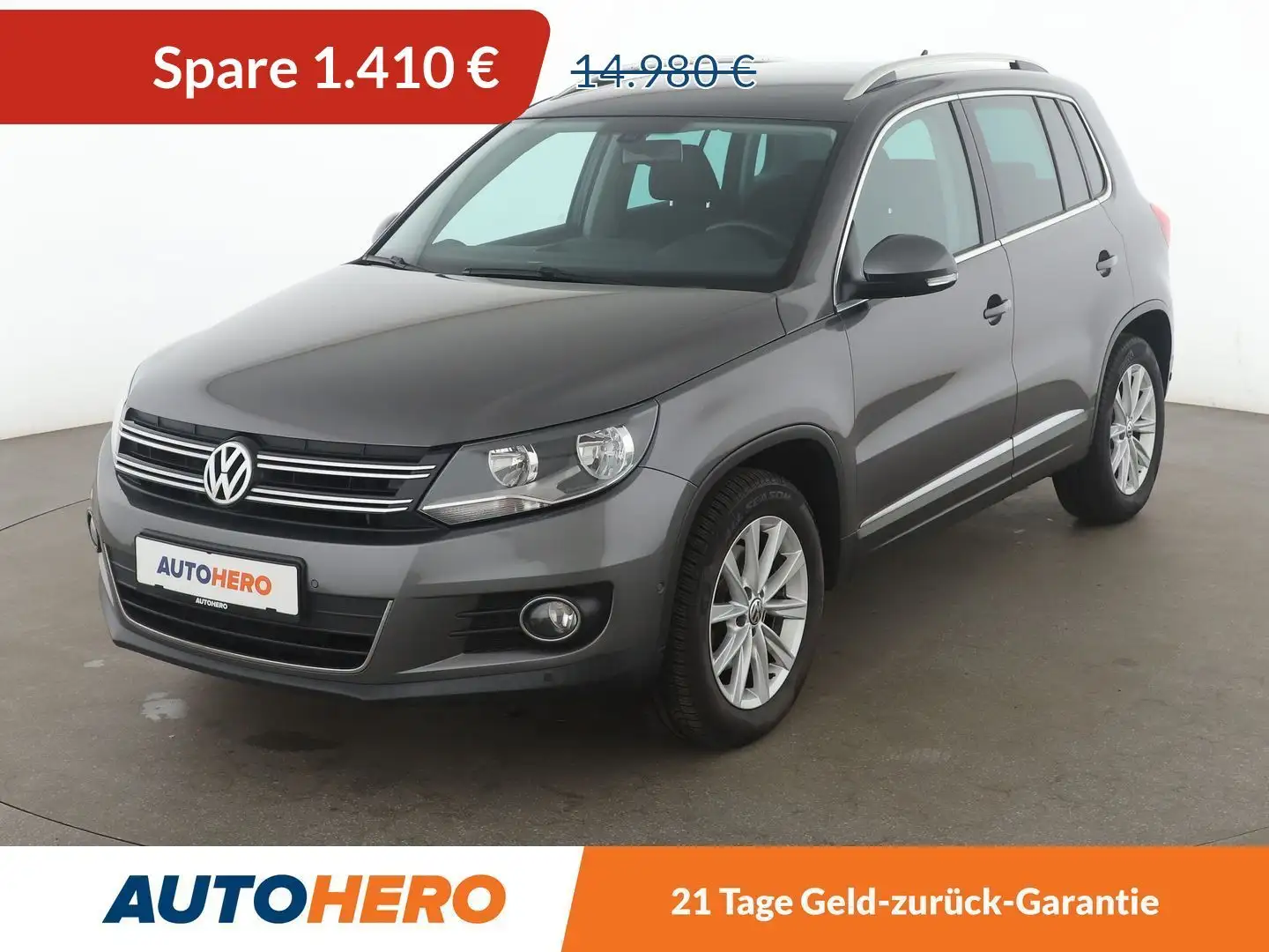 Volkswagen Tiguan 2.0 TDI Sport & Style BMT*NAVI*PDC*SHZ*KLIMA*TEMPO Grau - 1