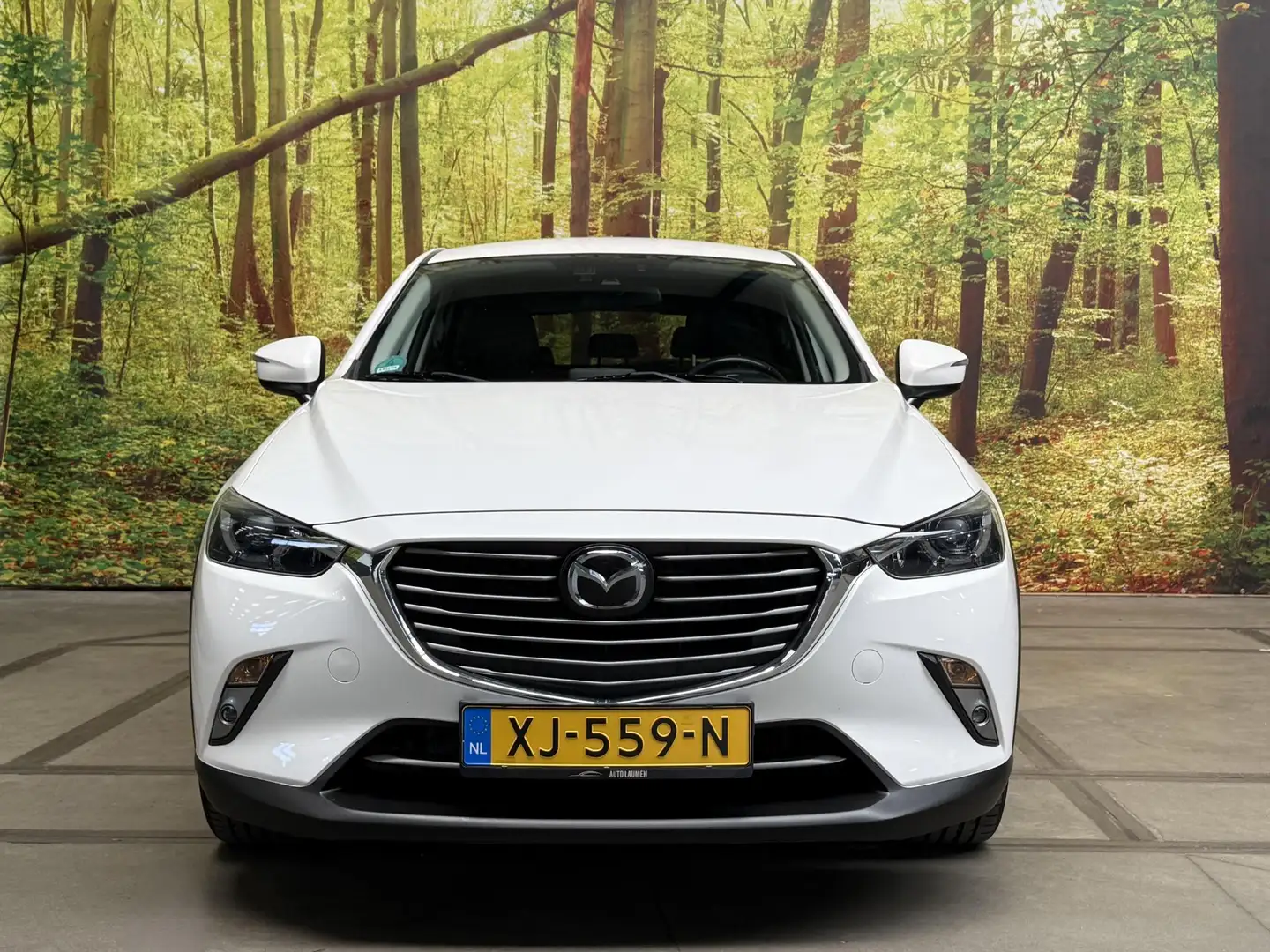 Mazda CX-3 2.0 SkyActiv-G 120 GT-M Automaat Leder Navi Camera Wit - 2