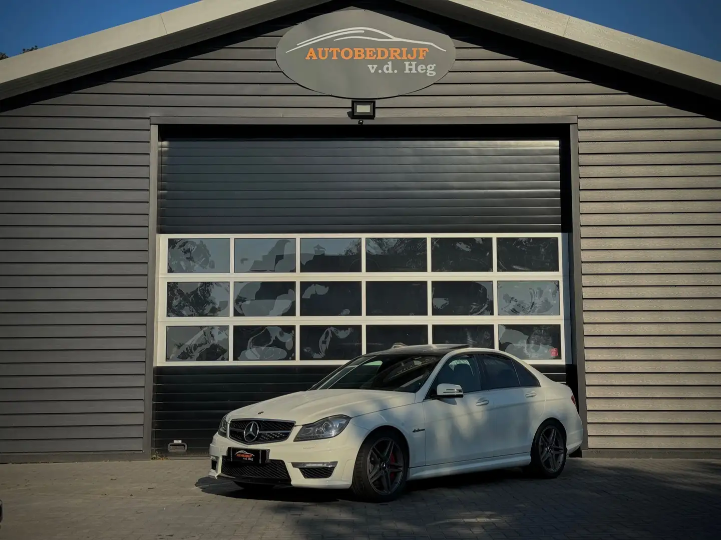 Mercedes-Benz C 63 AMG C63 facelift 99dznd km! Wit | Zeer Mooi! | Wit - 1