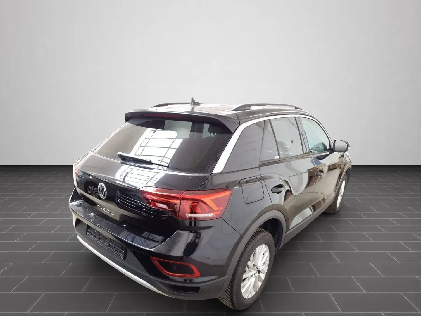 Volkswagen T-Roc 1,0 TSINAVI/LED/PDC/Sitzheizung vo. / u.v. Schwarz - 2