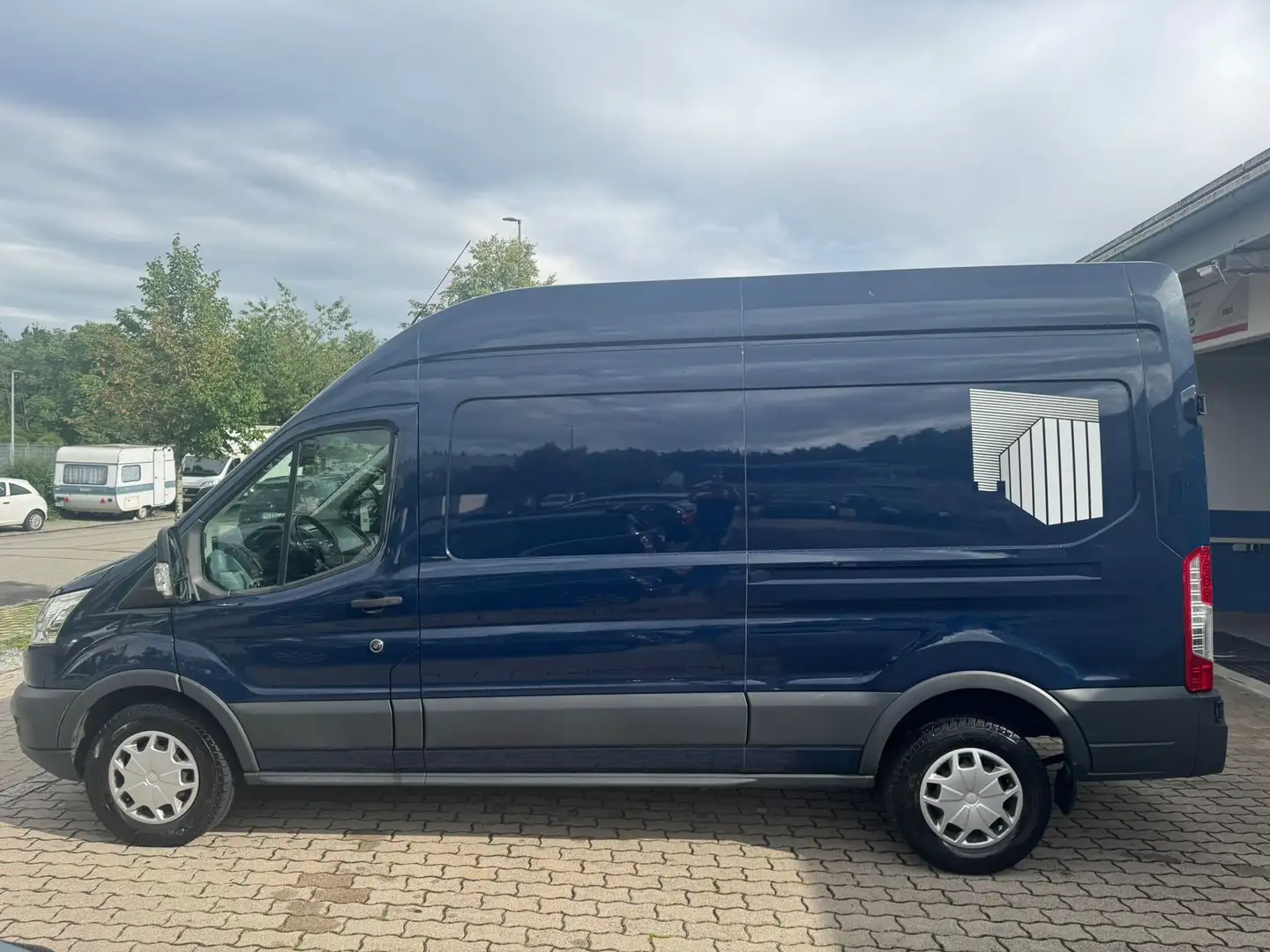 Ford Transit 350 L3 Trend - Neuer Motor vor 5000km - Blau - 1