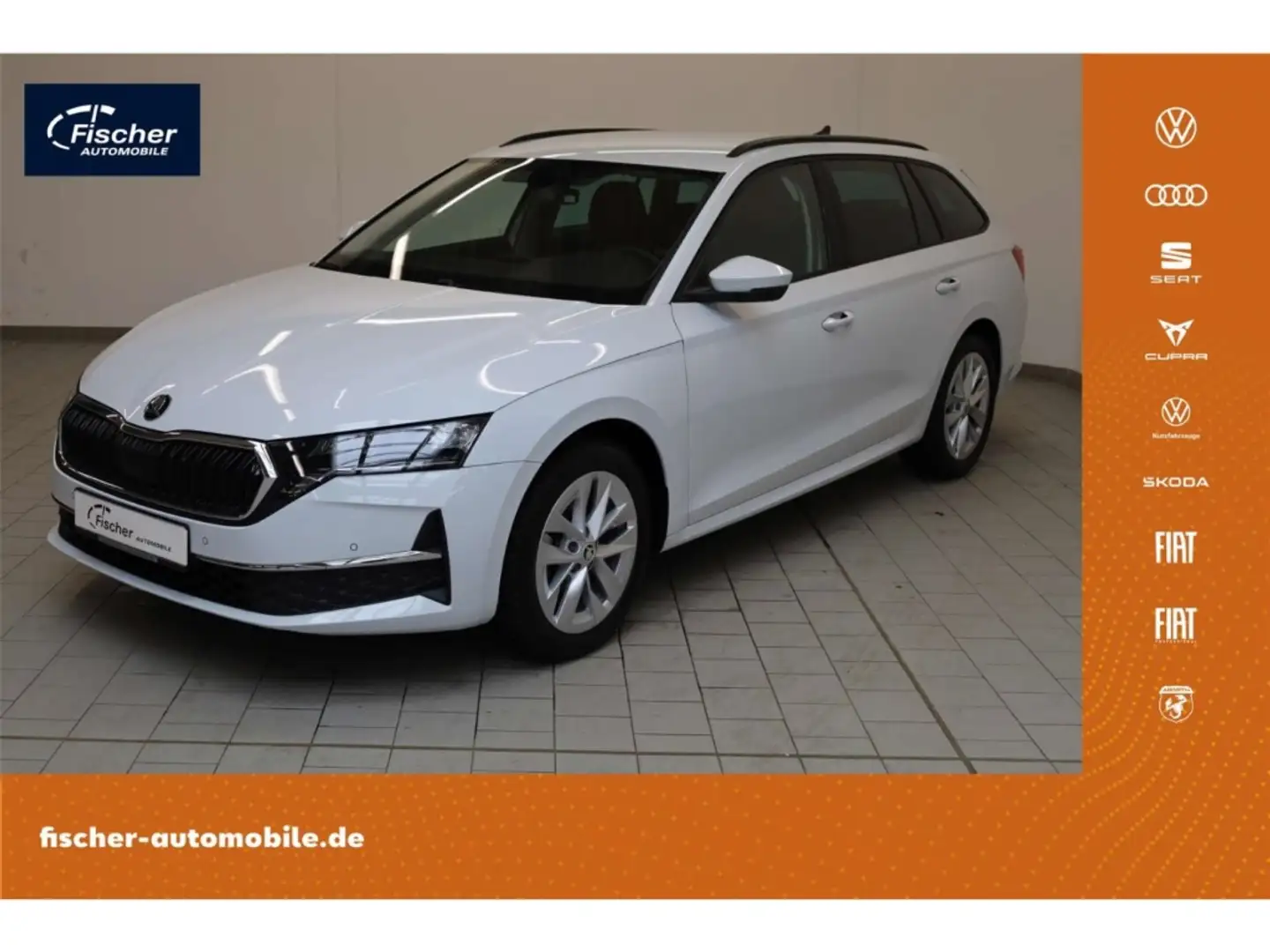 Skoda Octavia Combi 1.5 TSI e-TEC Selection Weiß - 1
