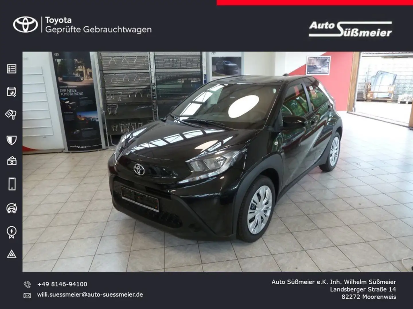 Toyota Aygo X Play 5-Türer *Car-Play/Android* Schwarz - 1