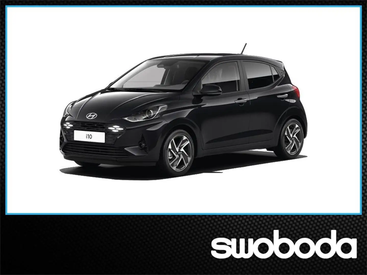 Hyundai i10 GO Plus 1,2 AMT a5bu3 Schwarz - 1