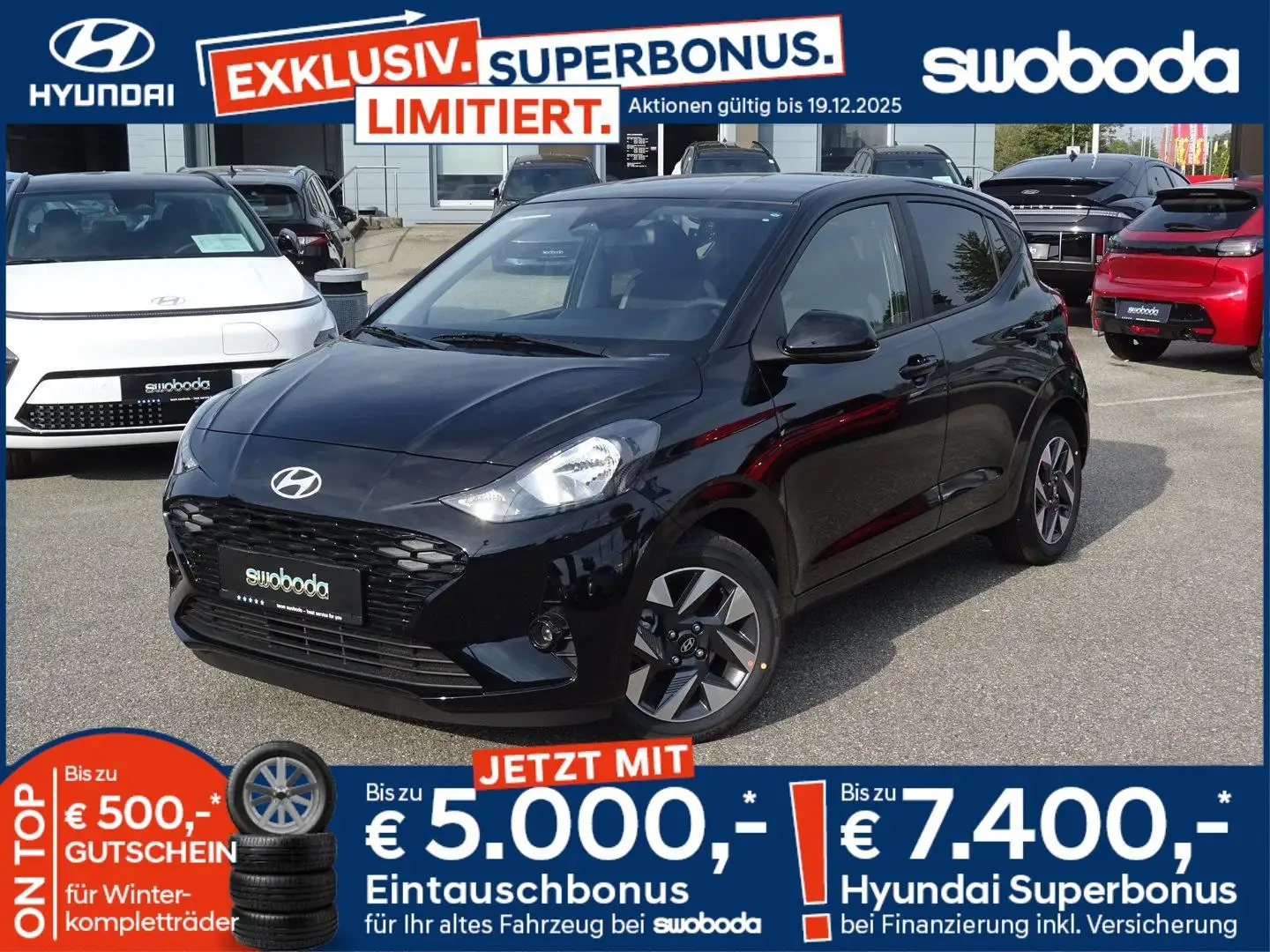 Hyundai i10 GO Plus 1,2 AMT a5bu3 Nero - 1