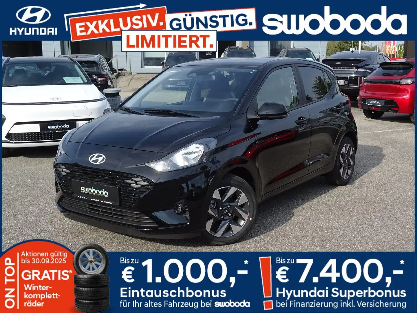 Hyundai i10 GO Plus 1,2 AMT a5bu3 Noir - 1