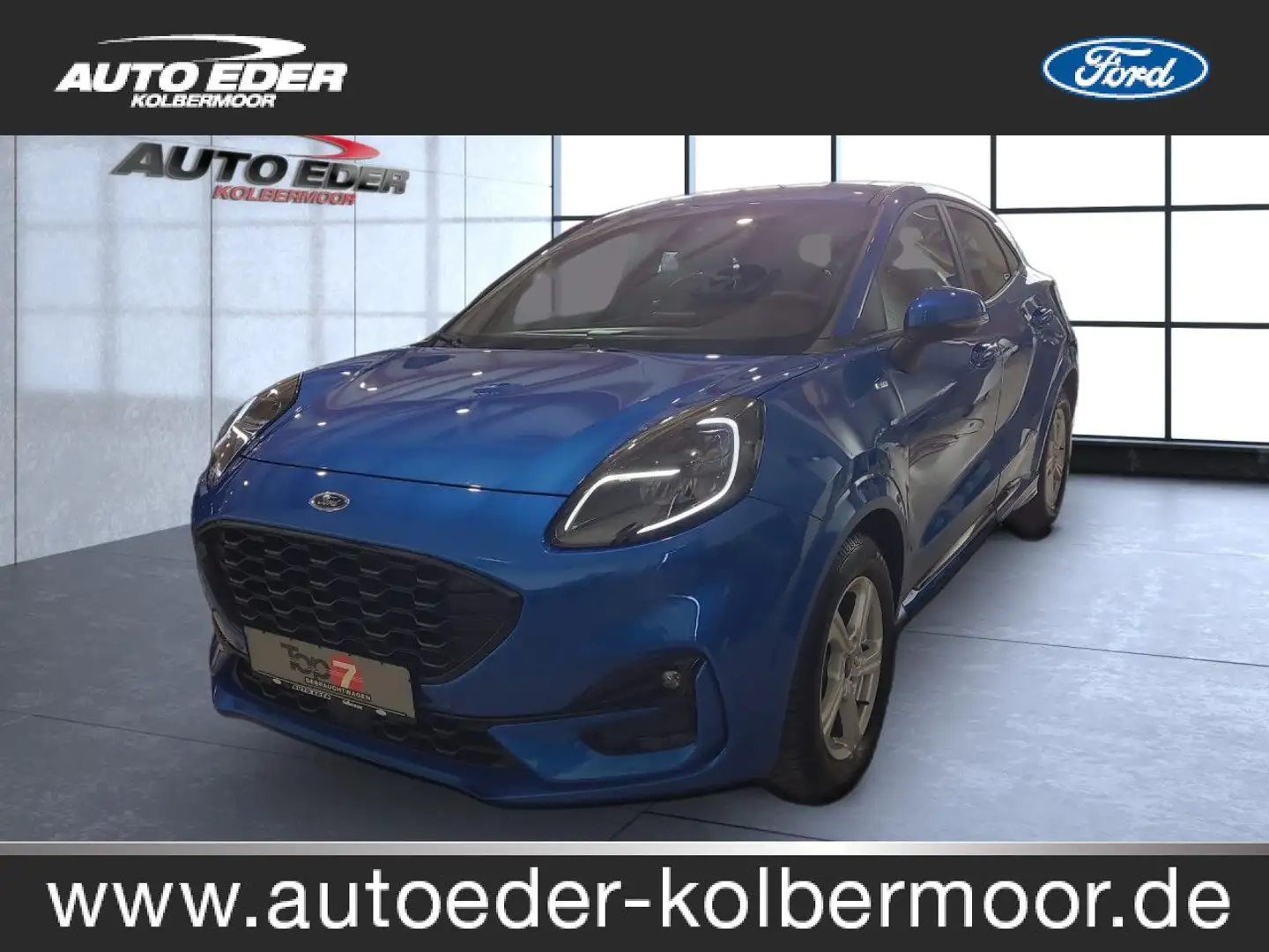 Ford Puma Hybrid ST-Line X Bluetooth Navi LED Klima Blau - 1
