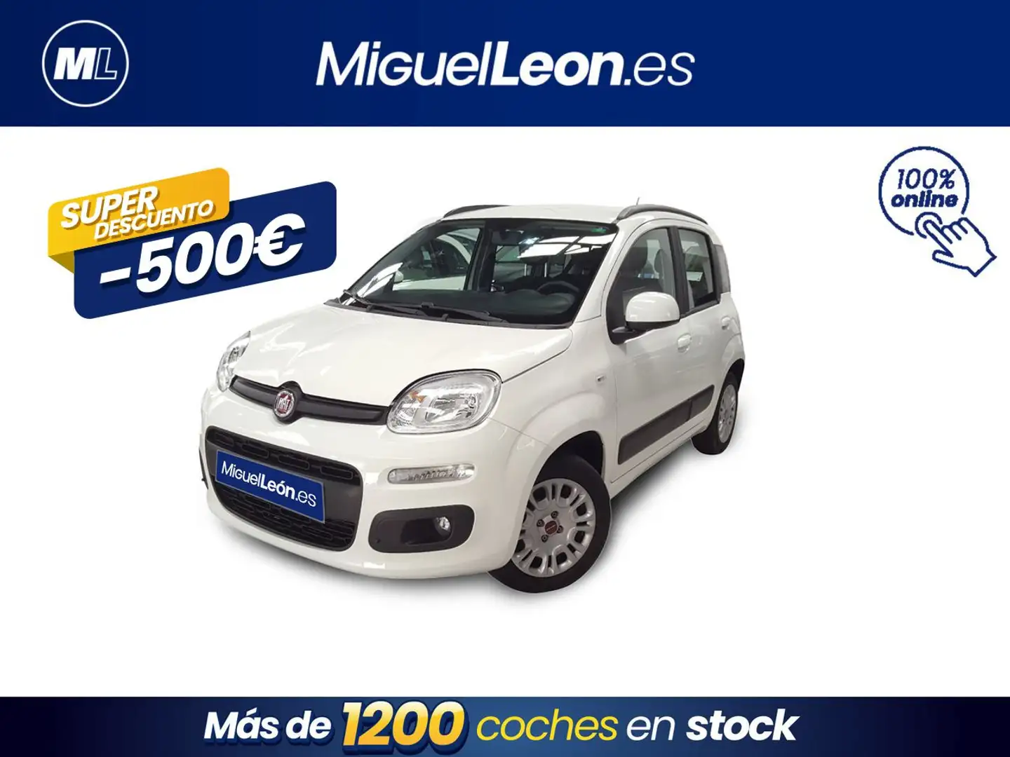 Fiat Panda 1.2 Easy Blanco - 1