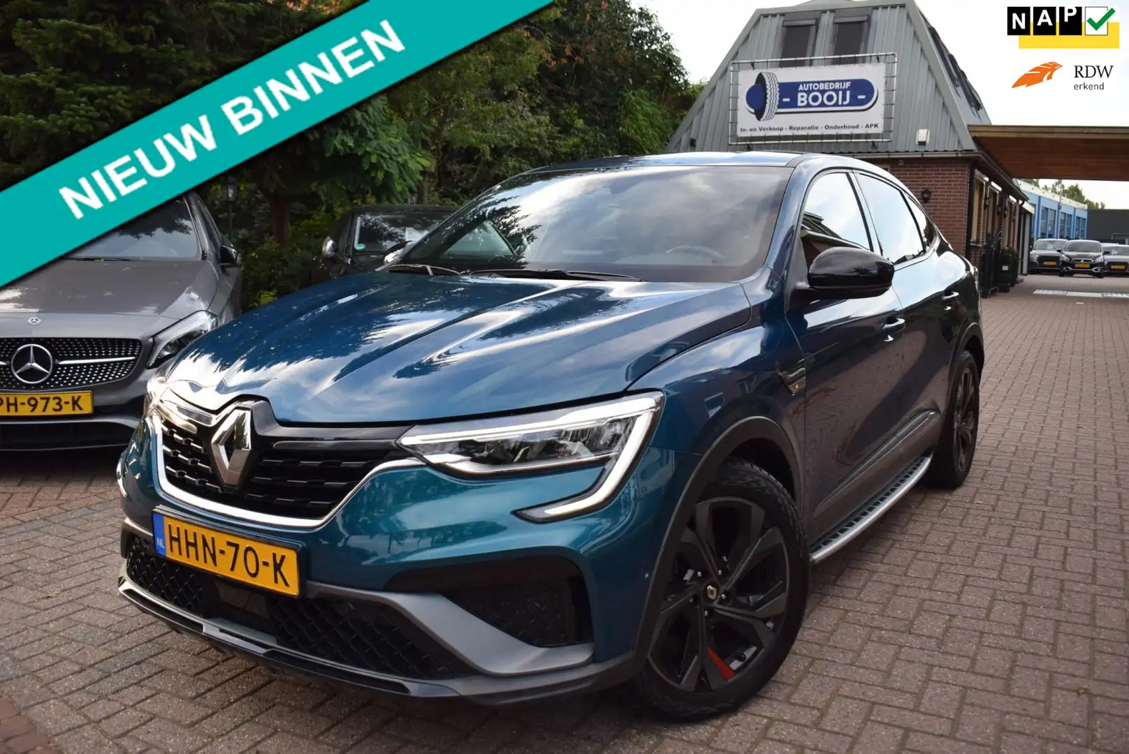 Renault Arkana 140 PK TCe RS LINE NAVI/ADAP CRUISE/AIRCO-ECC/CAME Blu/Azzurro - 1