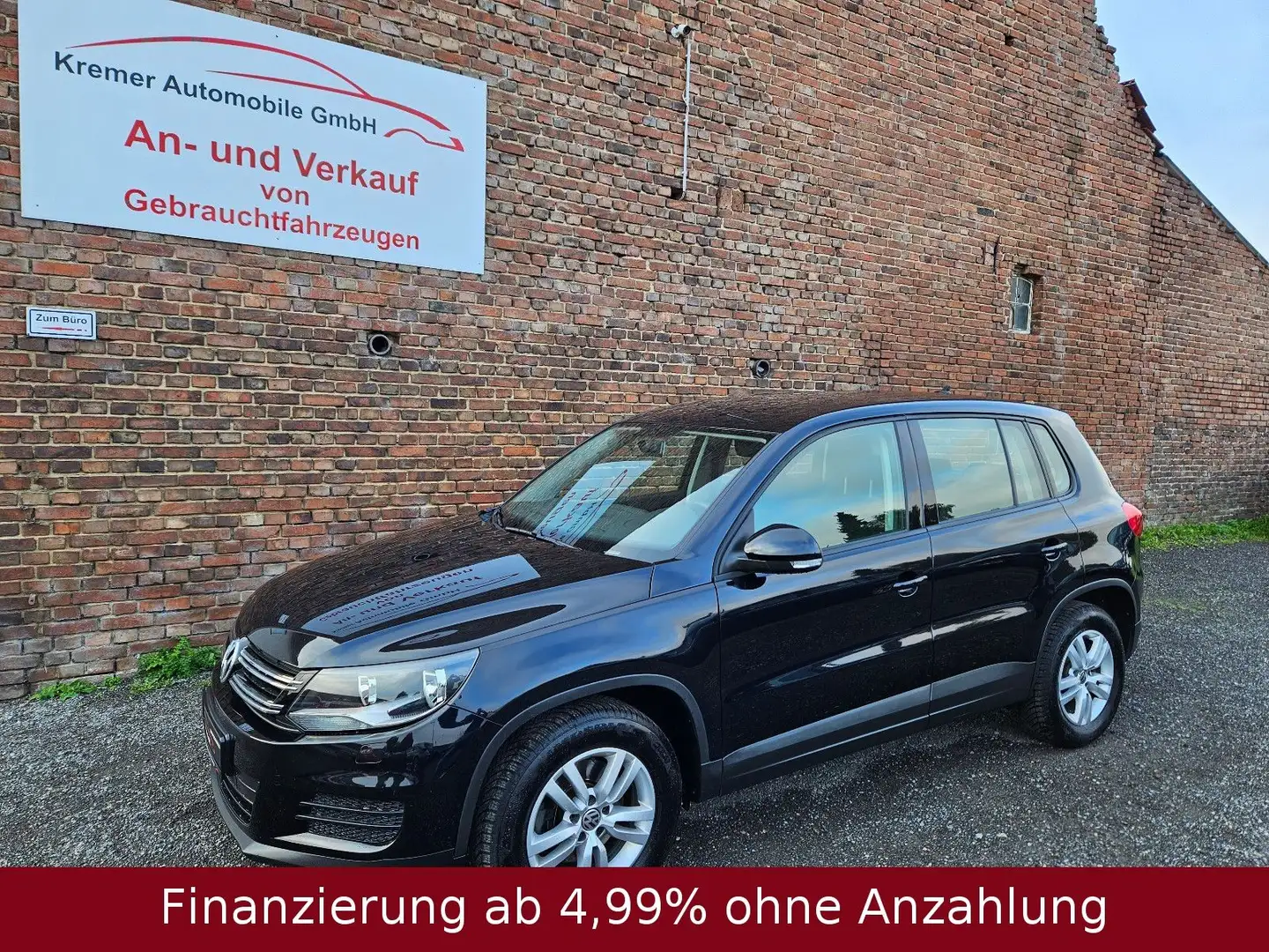 Volkswagen Tiguan 1.4 Trend & Fun | Steuerkette gewechselt Schwarz - 1