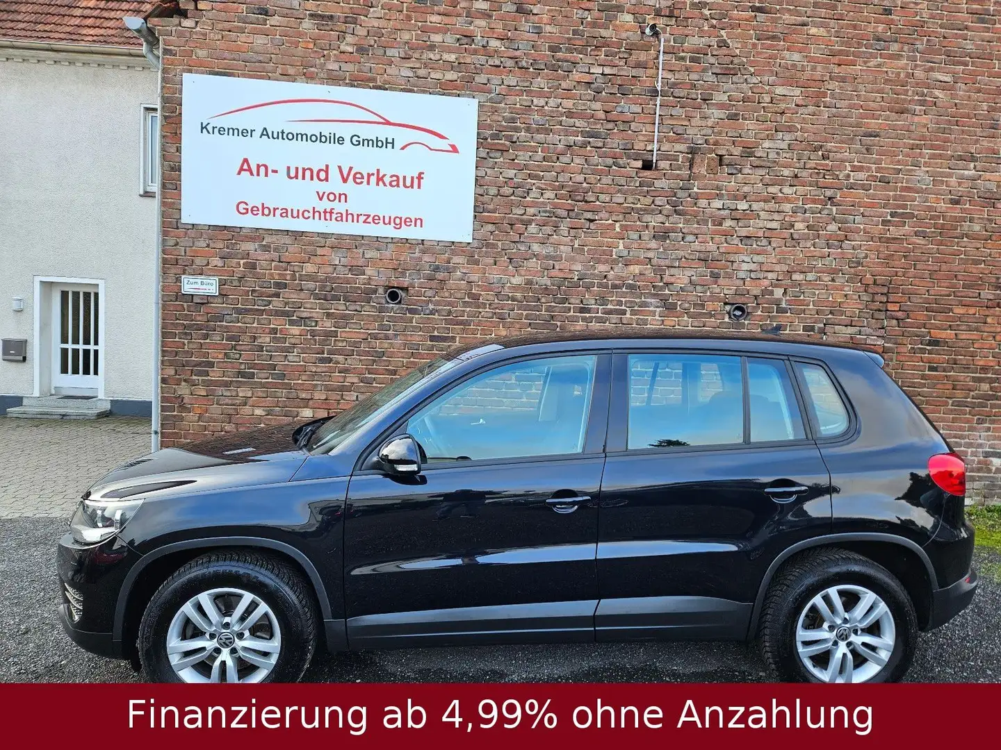 Volkswagen Tiguan 1.4 Trend & Fun | Steuerkette gewechselt Schwarz - 2