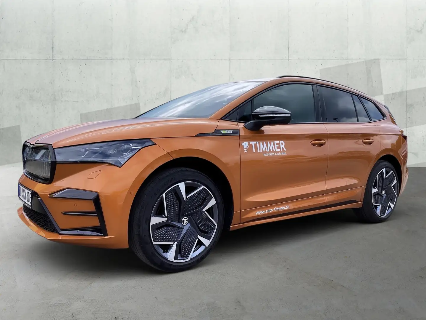 Skoda Enyaq RS Suite *AHK*Pano*MaxxPaket*21Zoll" Oranžová - 2