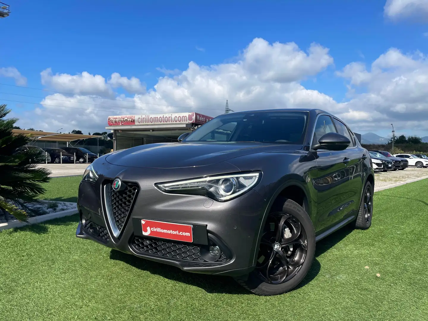 Alfa Romeo Stelvio Stelvio 2.2 t Super Q4 210cv auto my19 Gris - 1