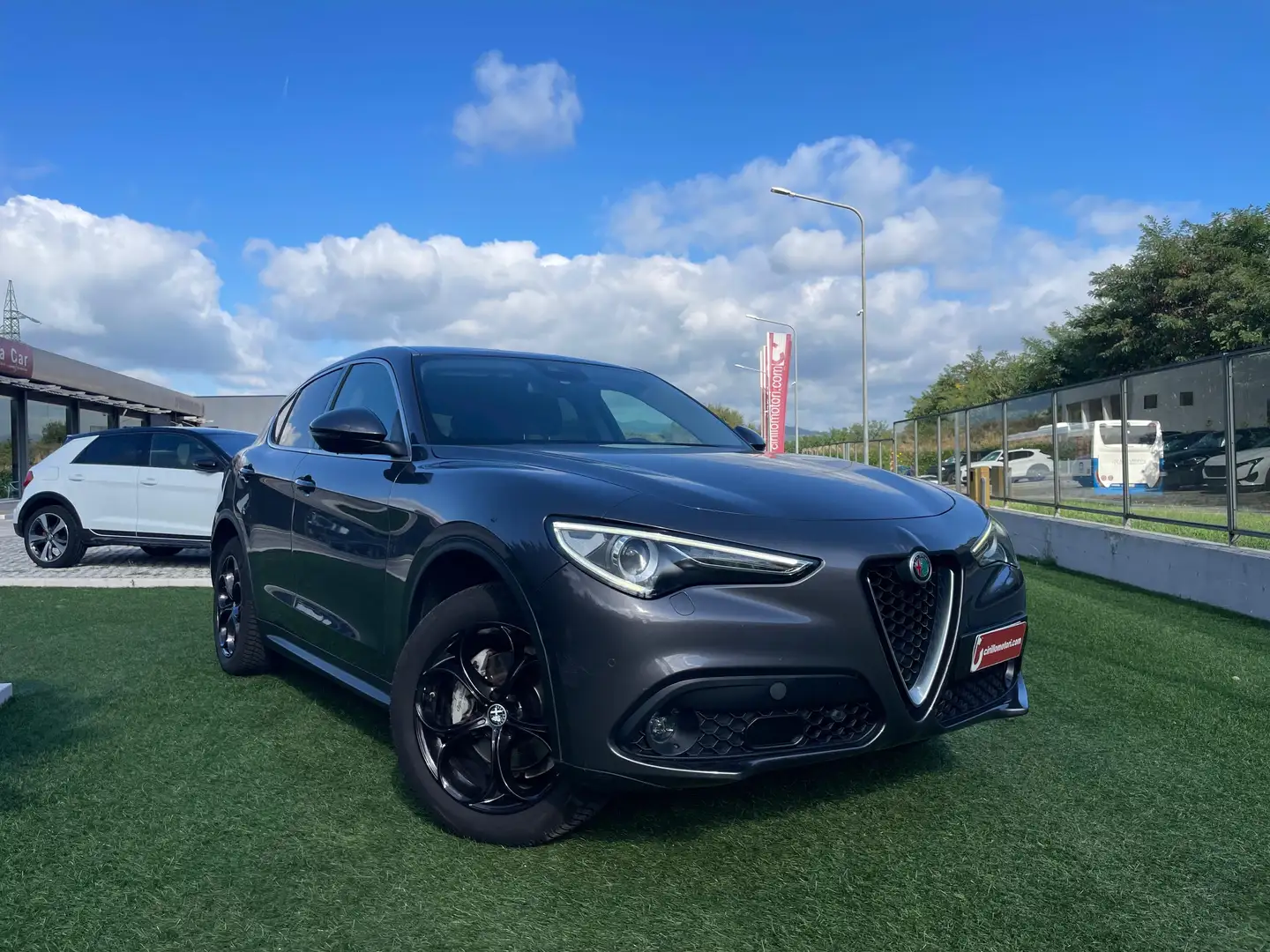 Alfa Romeo Stelvio Stelvio 2.2 t Super Q4 210cv auto my19 Gris - 2