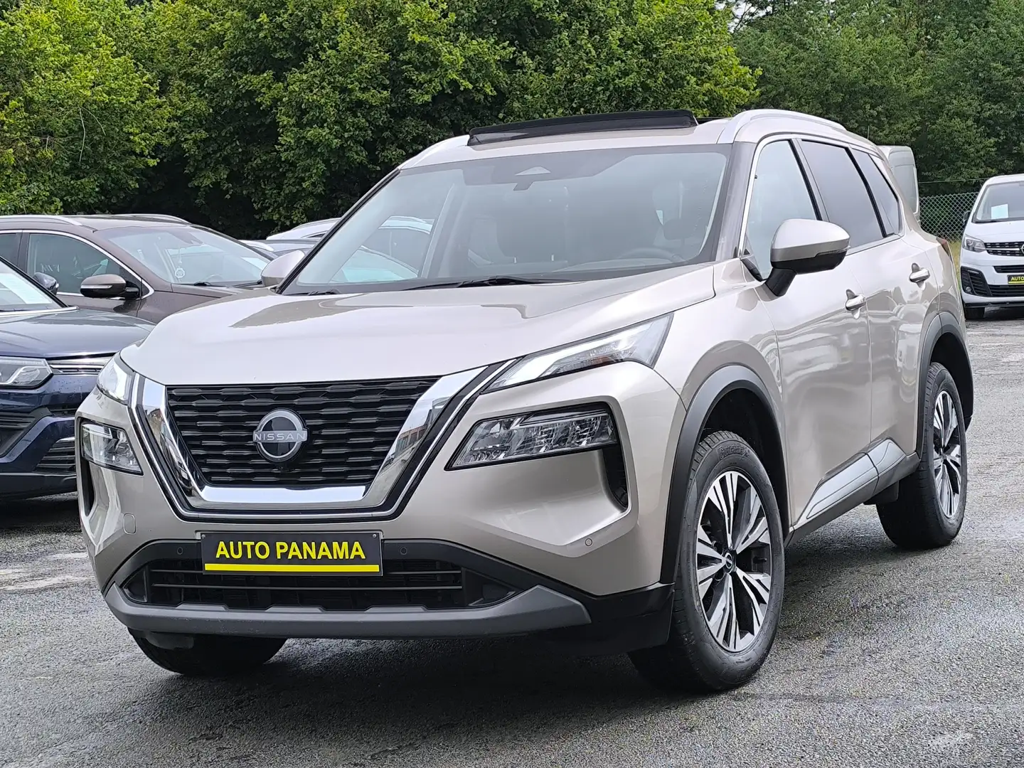 Nissan X-Trail X-Trail 1.5 T MHEV 7pl. X-tronic CLIM GPS T.PANO Beige - 1