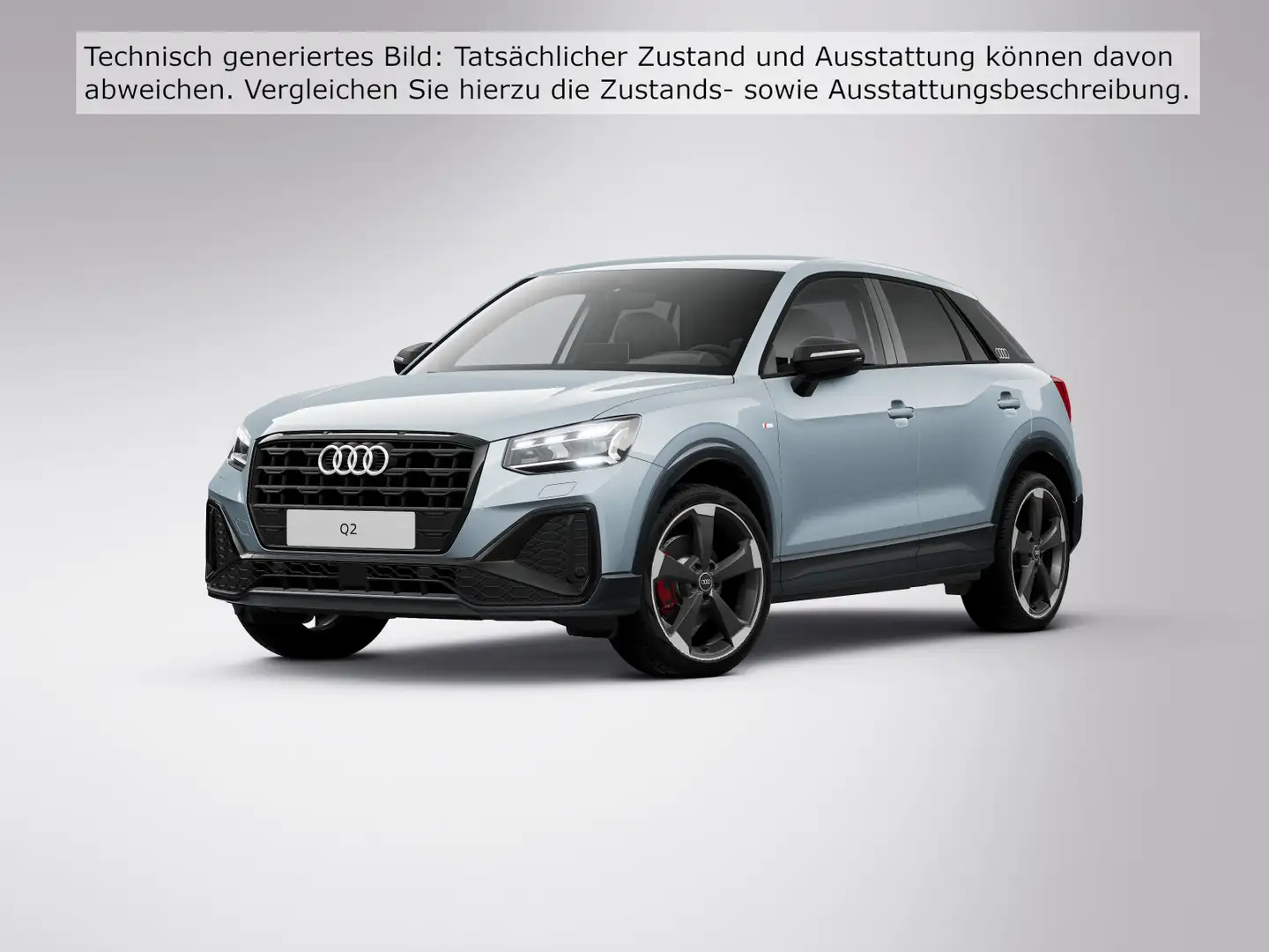 Audi Q2 35 TFSI 2x S LINE MATRIX LM19 KAMERA AHK Grau - 2