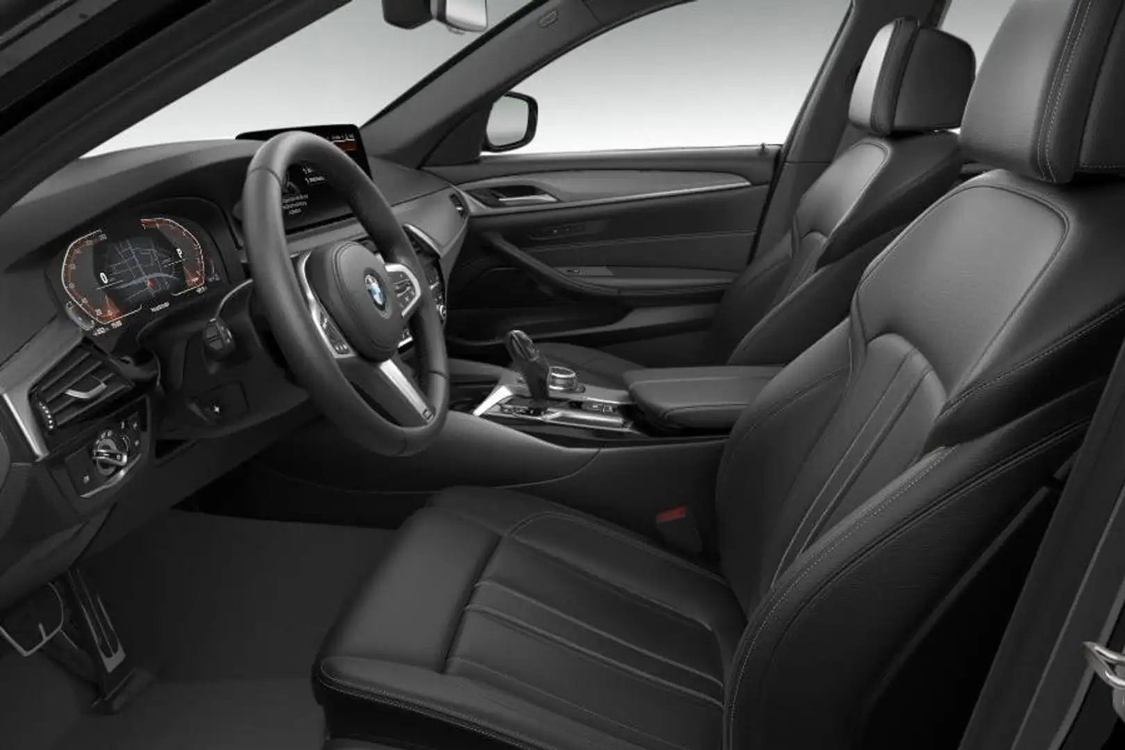 BMW 520 5 Serie Sedan 520i M Sport | Trekhaak | Panoramada Zwart - 2