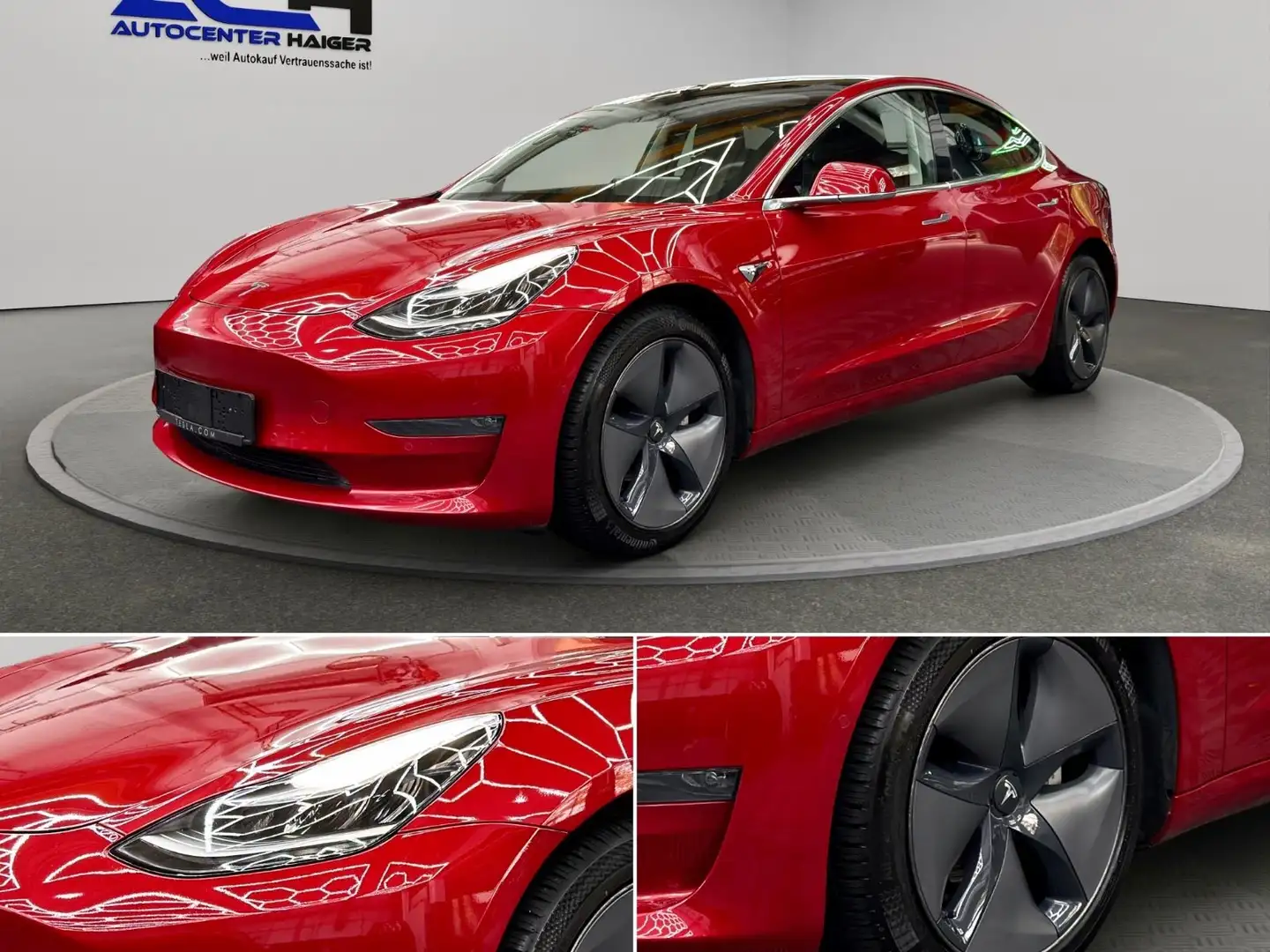 Tesla Model 3 Long Range Dual AWD Rouge - 2