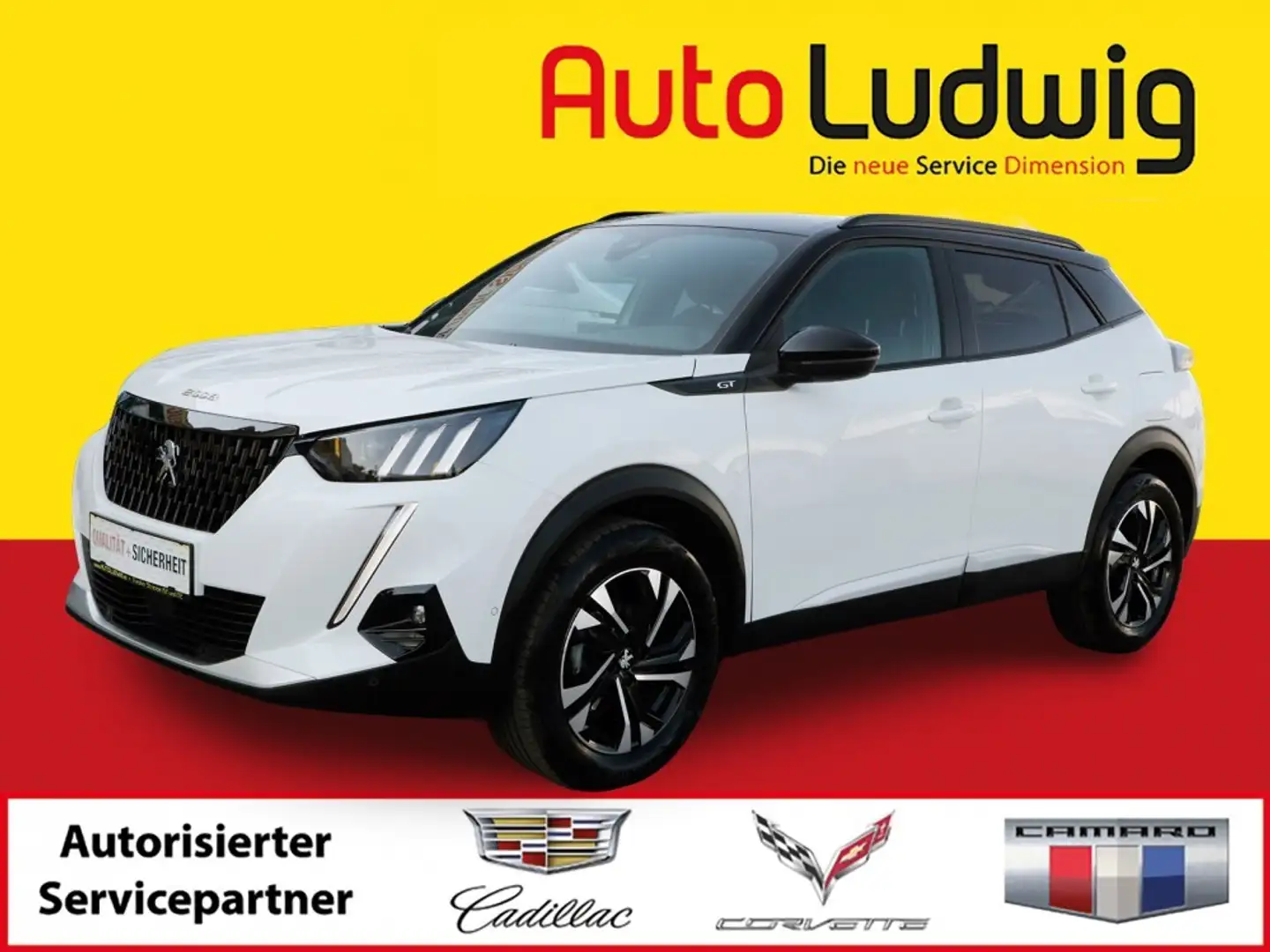 Peugeot 2008 PureTech 130 S&S GT EAT8*VIRTUAL*NAVI*LED*KAMER... Schwarz - 1