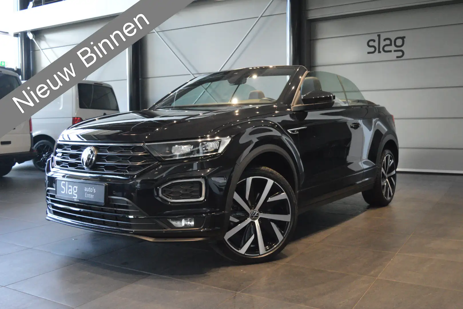 Volkswagen T-Roc Cabrio 1.5 TSI 3X R-LINE Black Style navi cruise l Zwart - 1