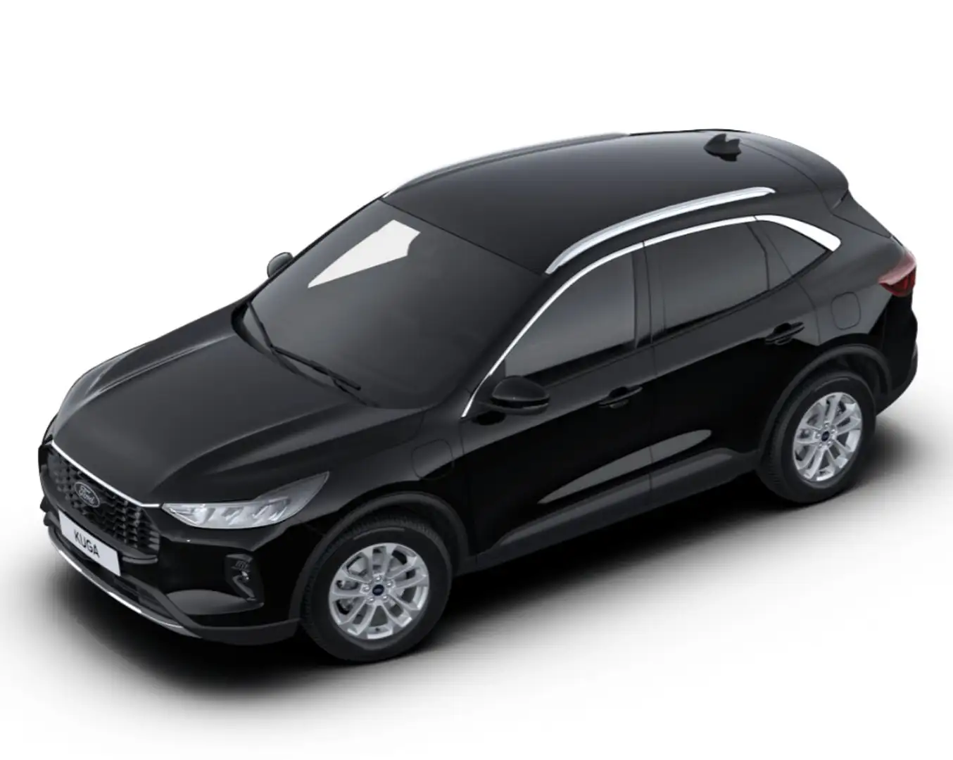 Ford Kuga 2,5 Duratec PHEV Titanium Aut. Schwarz - 1