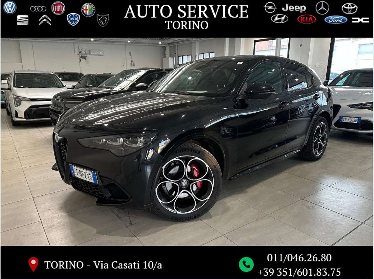 Alfa Romeo Stelvio Stelvio 2.2 t Veloce Q4 210cv auto P. CONSEGNA